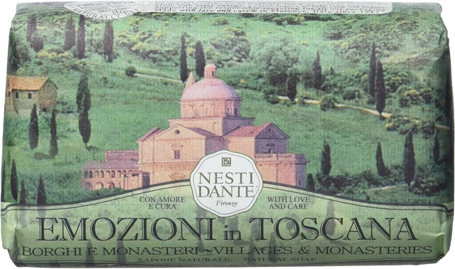 Jabón NESTI DANTE Emociones de Toscana, Pueblos y Monasterios 250 g