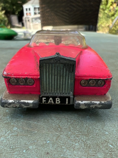 Modellino Dinky Lady Penelope Fab 1 Dinky 100 Lady Penelope's Fab 1 - Riproduzione In Scatola Con Istruzioni - Modellino Auto Classico Scatola Modellino Dinky - Foto 3