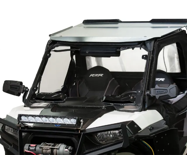 Polaris RZR 900 / 1000 / Turbo Seizmik Hard Poly Full Vented Windshield | 25035