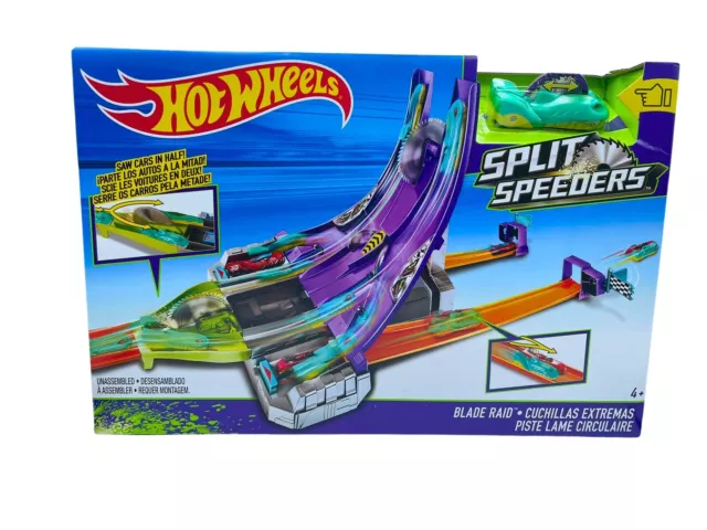 Mattel Hot Wheels Hw Split Speeders Blade Raid Trackset - DHY27 NEW Sealed Box