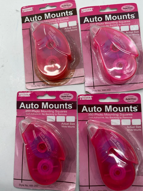 Paquete de 4 nuevos rodillos cuadrados de montaje permanente Pioneer AM350 350/paquete