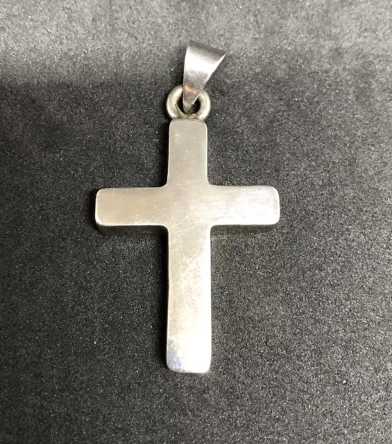 925 STERLING SILVER Vintage Cross Pendant $29.99 - PicClick