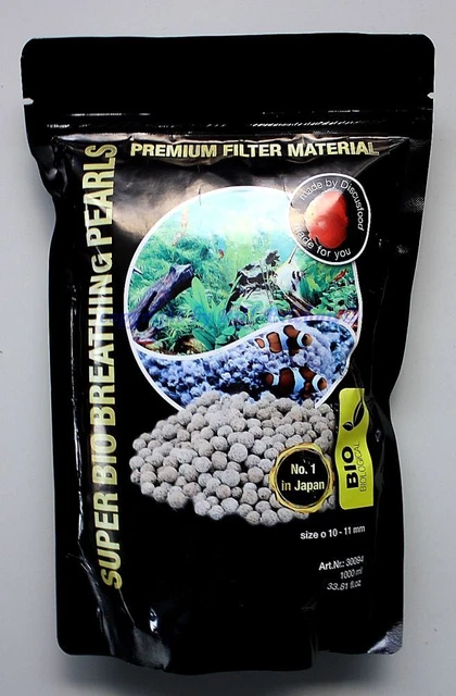 Filtro De Acuario Ceramic Biological Media Con Bola Infrarroja, 2 Kg, Gl47