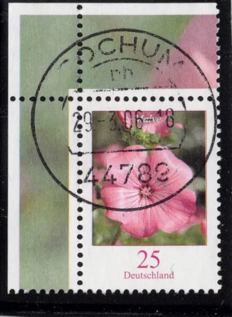 Bund BRD 2005: 25 c Blumen; MiNr. 2462; sehr saub. Tagesstempel