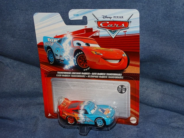 Rare Voiture Disney Pixar Cars Transforming Lightning Mcqueen Serie Metal 2022