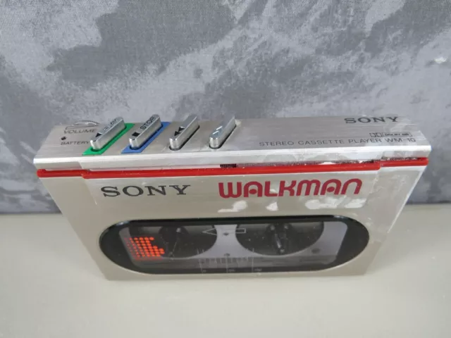 Vintage Sony WM-10 Walkman Cassette Tape Player Metal Parts or Restore Project Vintage Sony WM-10 Walkman Cassette Tape Player Metal Parts or Restore Project