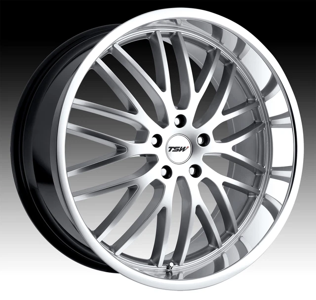 TSW Snetterton Hypersilver 17x8 5x120 20mm (1780SNT205120S76)