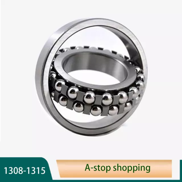 Cuscinetto a sfera autoallineante doppia fila 1308-1315 albero 40-75 mm - albero cilindrico