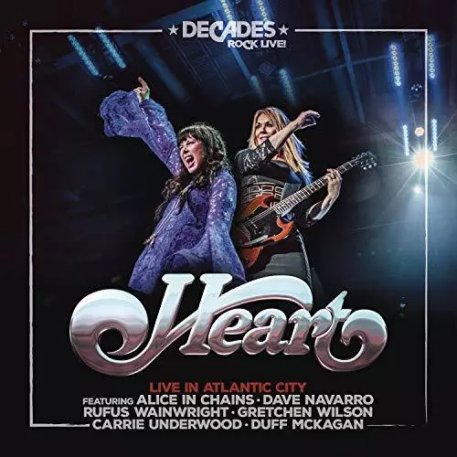 Heart - Live In Atlantic City - Heart CD FBLN The Cheap Fast Free Post