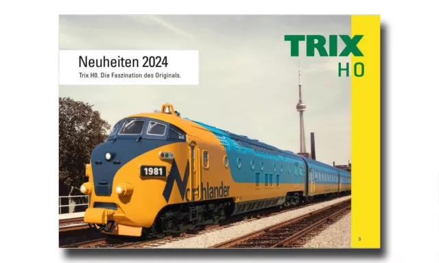 Trix Neuheiten-Katalog 2024 (395961) für Spur H0, #Druckfrisch