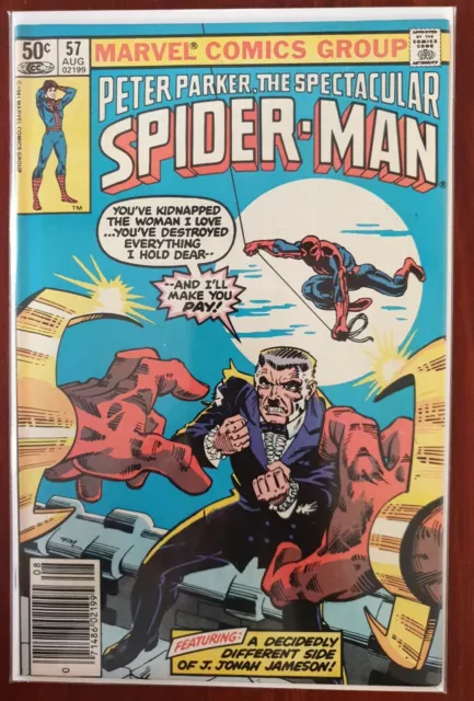 Marvel Comics Group Peter Parker The Spectacular Spiderman #57 1981