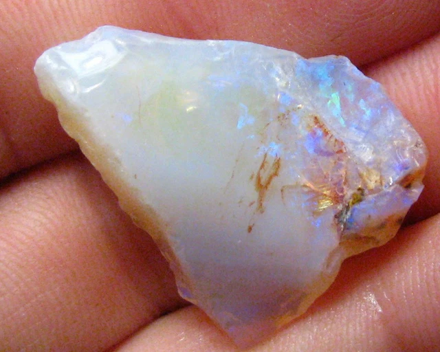 Opale Brute Coober Pedy Australie - O&co - 11.70 Cts, Pièce Collection Lapidaire