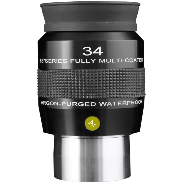 34mm Explore Scientific 2" 68-deg Telescope eyepiece Super Wide 68 degrees 34 mm