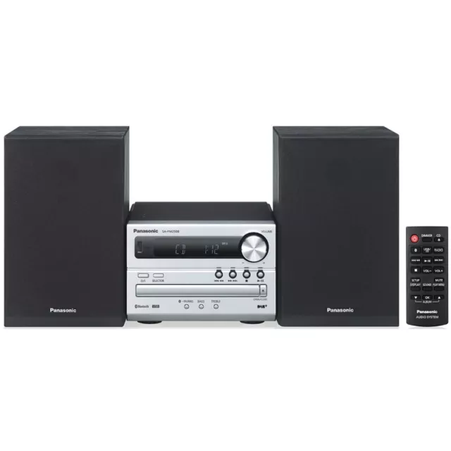 Panasonic SC-PM250BEBS DAB CD Micro Hi-Fi System Built in Bluetooth - Used