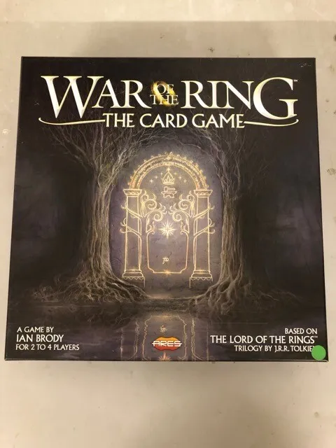WAR OF THE RING : THE CARD GAME - Spiel von Ares - wie neu