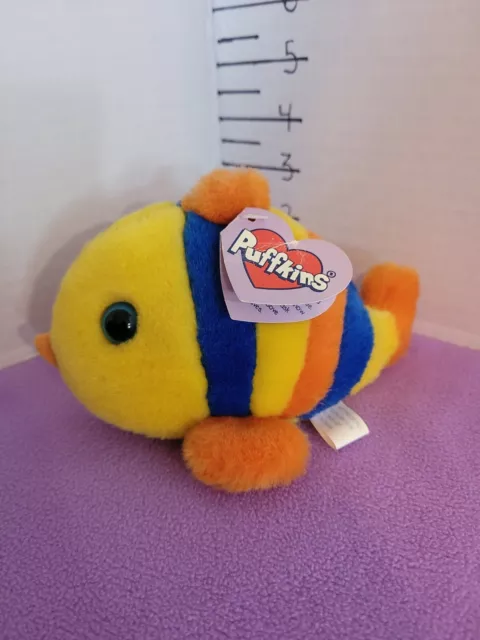 Puffkins JULES the Fish Style 6692 Plush Stuffed Animal