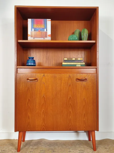Vintage Retro G Plan Bookcase Drinks Display Cabinet Mid Century Teak Del Avail