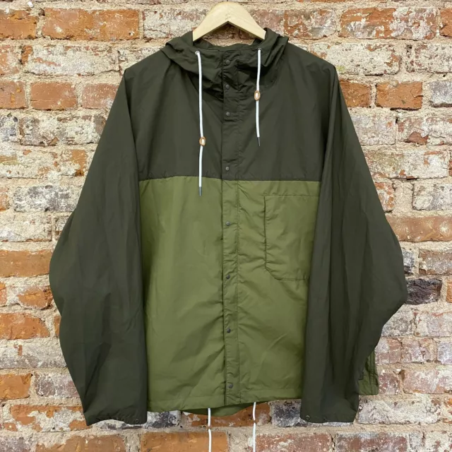 Nanamica Two-Tone Cruiser Jacket - Green Sz Large