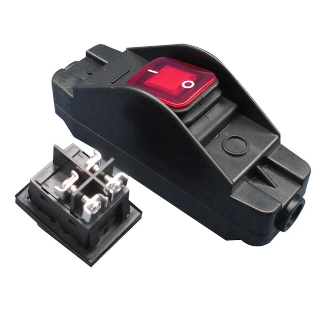 Interruttore medio impermeabile 30A 220V JR-617 interruttore linea interruttore piatto Ru H3D1