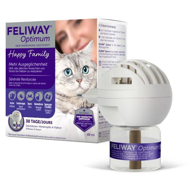 Feliway Optimum Diffusore+Ricarica Da 48Ml