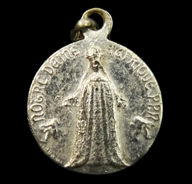 Notre Dame d'Afrique Our Lady of Africa French Vintage Medal Pendant