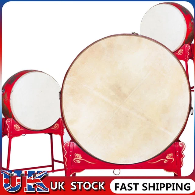 Drum Goat Skin Head for African Tambourine Percussion Drum Part (Diameter 300mm)