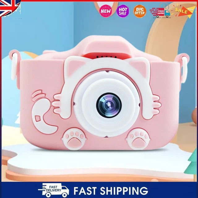 Cute Digital Camera 1080P Mini Kids Camcorder with Silicone Cover Gifts for Kids