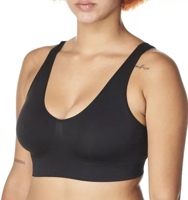 HANES BRA GET Cozy Comfort Flex Fit Wire Free Women's Pullover Seamless  Stretch $11.18 - PicClick