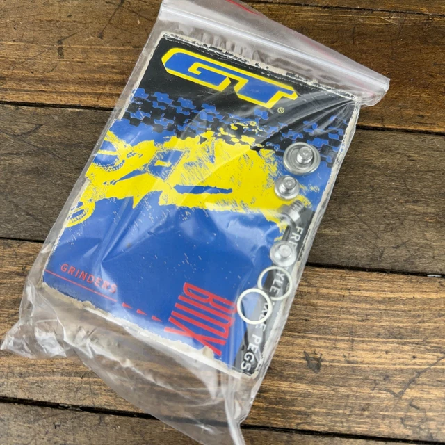 GT Peg Pins Screws 102651 Old School BMX NOS Pacman Freestyle Dyno 3 Hole