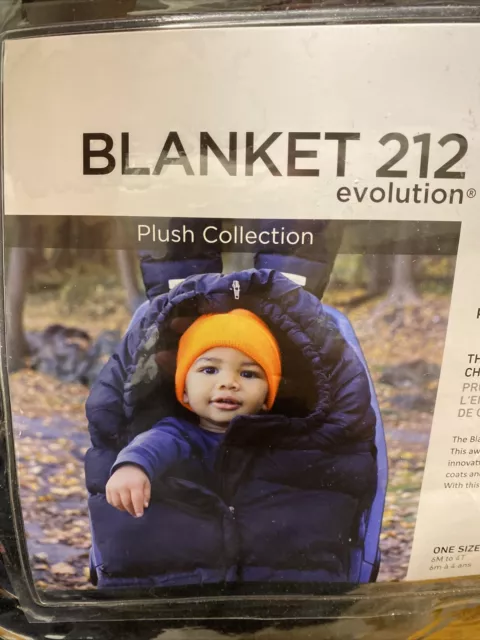 7AM Enfant Stroller, Carseat Footmuff - Blanket 212 Evolution Cover Black Plush