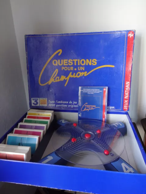 Vintage 1996 QUESTIONS POUR UN CHAMPION Arbitre Électronique Jeux Nathan