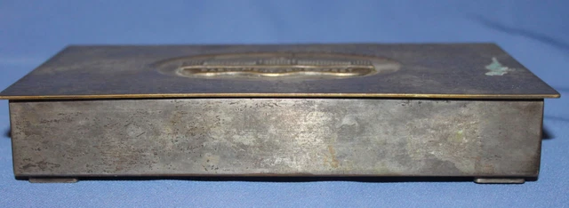 Vintage Hungarian Budapest Silver Plated Box