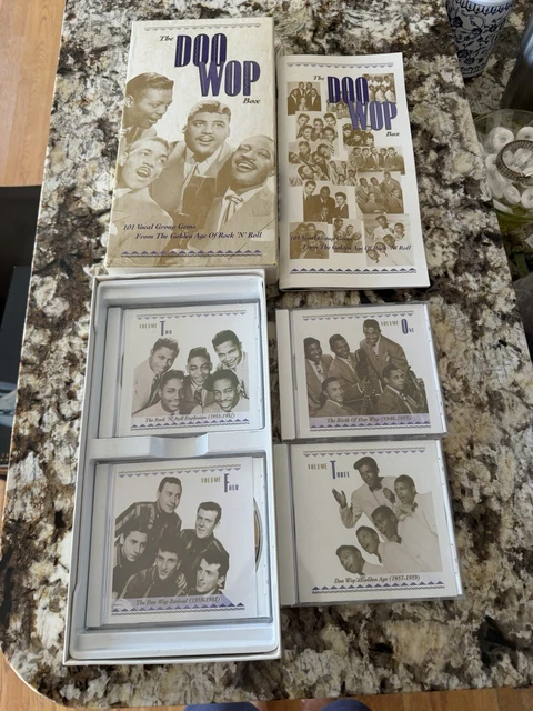 THE DOO WOP Box #1 101 vocal group gems, includes 4 CDs plus