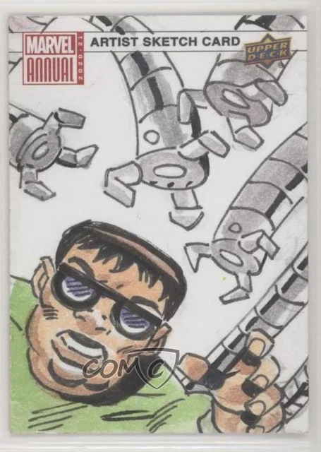 2020-21 Upper Deck Marvel Annual Sketch Cards 1/1 Al Milgrom #SKT Auto 0n8