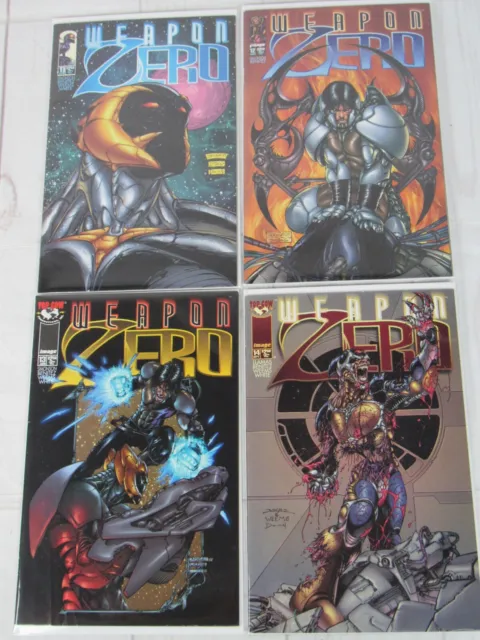 Weapon Zero #11-14 1997 Image Comics Lot of 4 Comics
