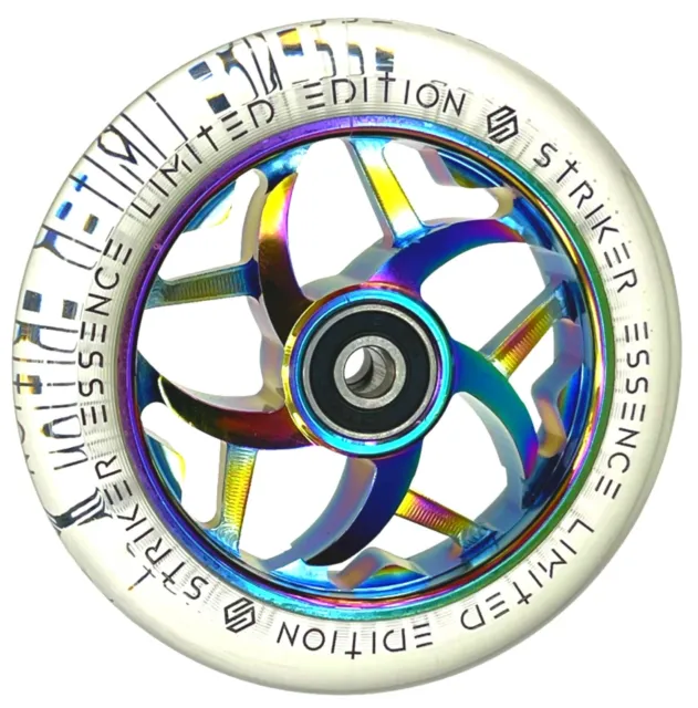 Striker Essence V3 Stunt-Scooter Rolle 110mm Roller Wheel Rainbow neochrome