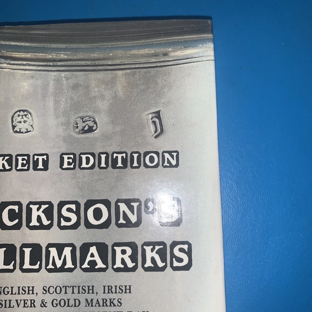 JACKSON'S HALLMARKS ENGLISH, Scottish, Irish Silver and Gold M £3.93