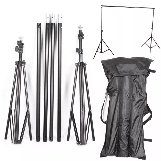 Collapsible Studio Photo Photography Background Backdrop Stand Crossbar