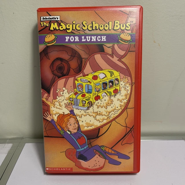 Scholastic S The Magic School Bus For Lunch Vhs Video vrogue.co