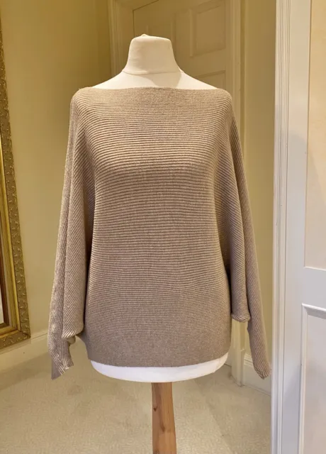 Zara Damenpullover Größe Med M kamelbeige