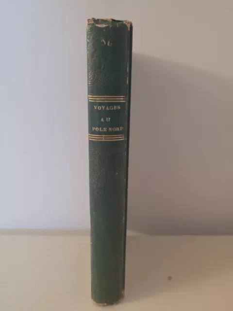 Abrégé de tous les voyages au pôle Nord. Livres anciens de collection.