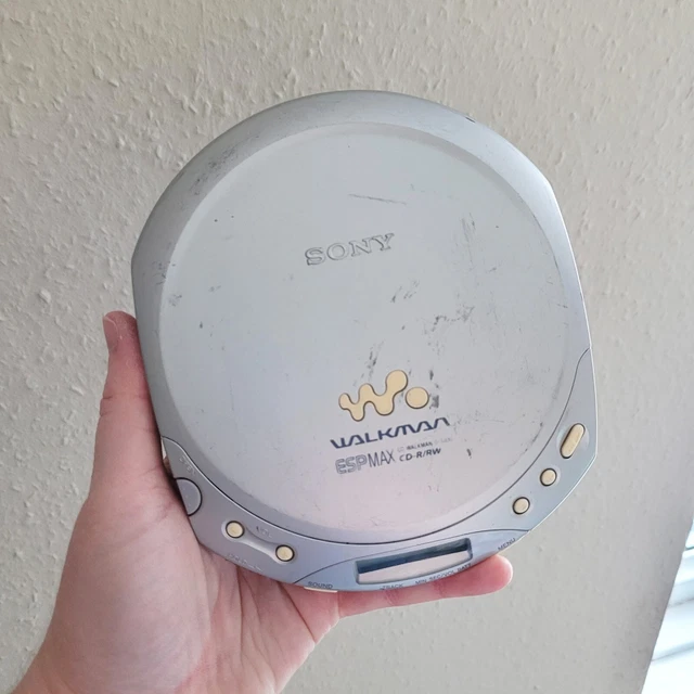 VINTAGE SONY WALKMAN ESP MAX CD player *Spares Or Repair* £7.99