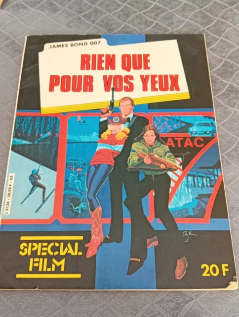 BD  JAMES BOND 007  rien que pour vos yeux   (EO)