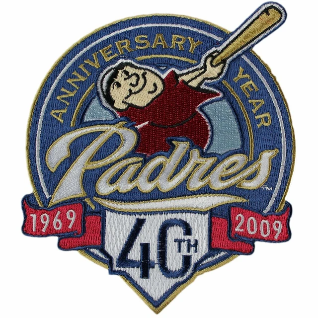 MLB San Diego Padres Baseball SGA 1969 Throwback Jersey 40th Anniversary Size XL