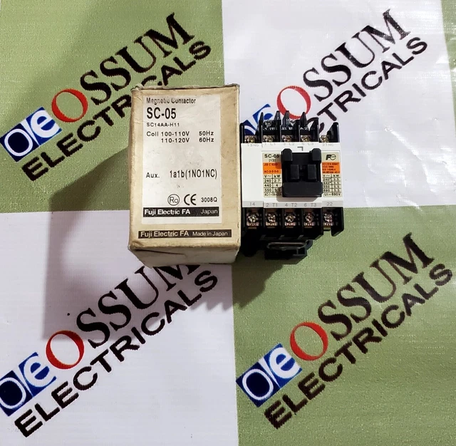 Fuji Electric SC-05 Schütz (13) 100 V 50 Hz 100–110 V 60 Hz KOSTENLOSER...