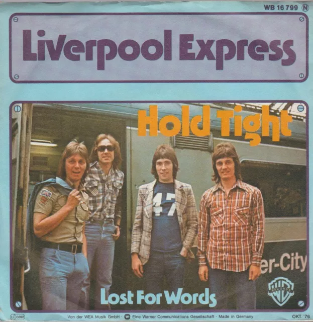 Liverpool Express Hold Tight * Lost For Words 1976 Warner Bros 7"