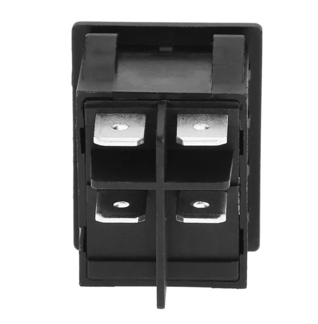 HIGH CURRENT ROCKER Switch ON-OFF 30A 250VAC Double Pole Single Throw ...