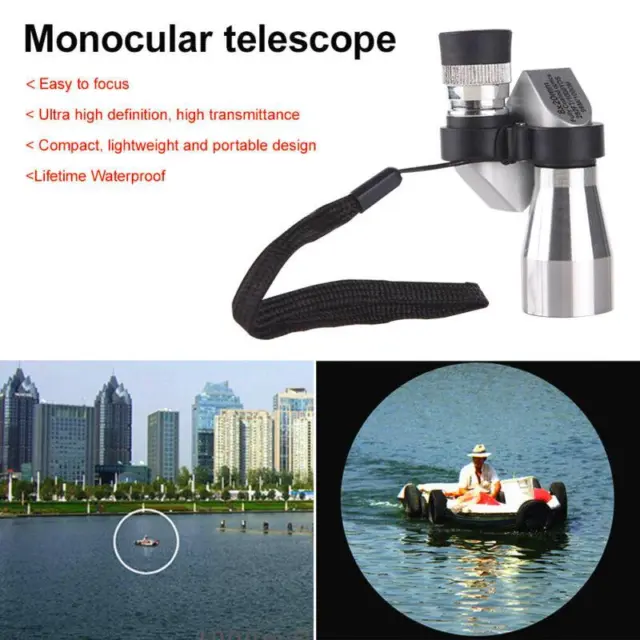 Kompaktes Zoom-Monokular-Teleskop, HD-Nachtsicht-Outdoor-Camping-Zielfernrohr
