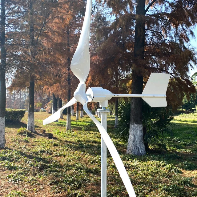 VEVOR Turbina Energia Eolica 300w 24v 0.9m Generatore Con 5 Lame In - Foto 9