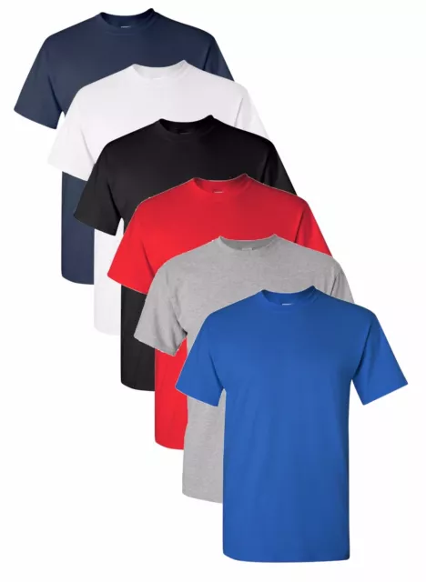 Gildan Ultra Cotton� T-Shirt Mens Unisex Plain Heavyweight Tee S - 5XL